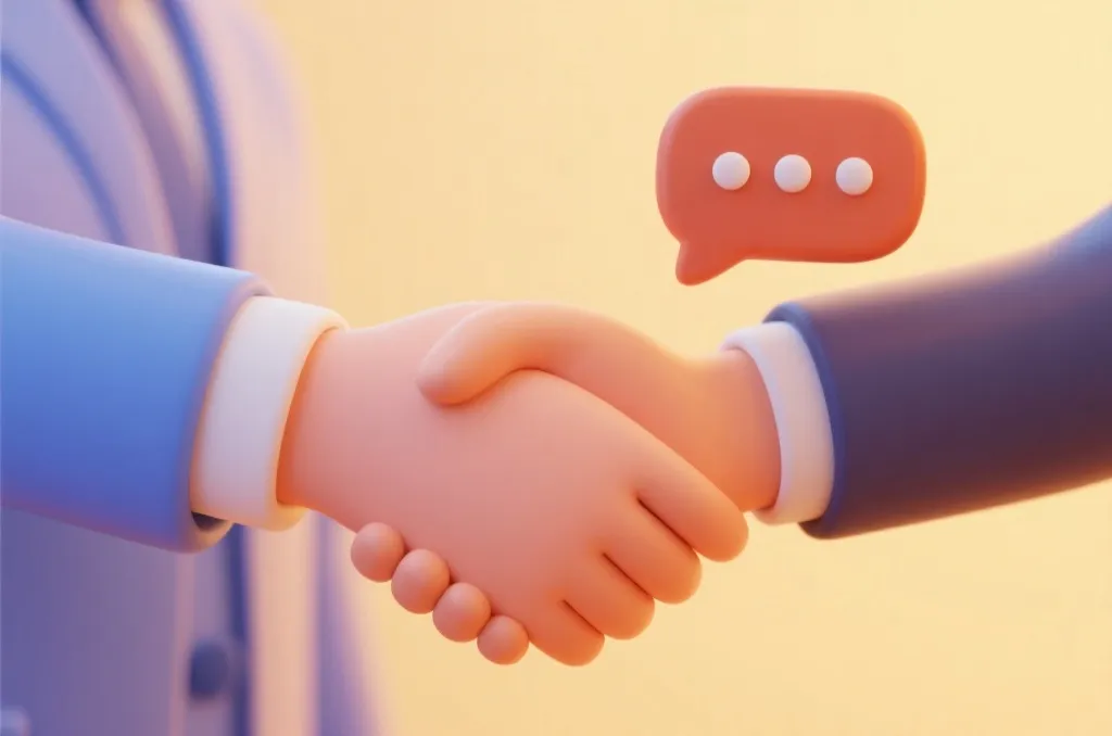 客服与信任象征占位图